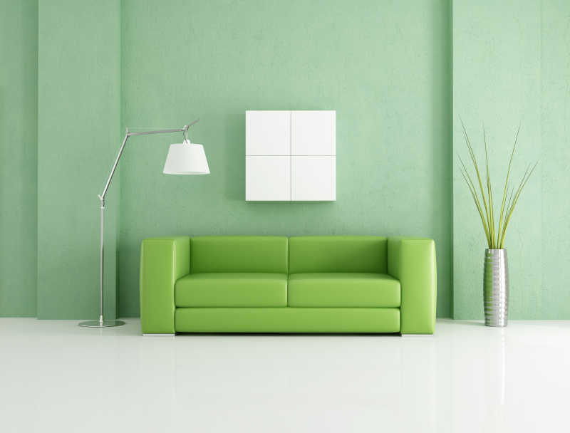 现代客厅绿色装修设计