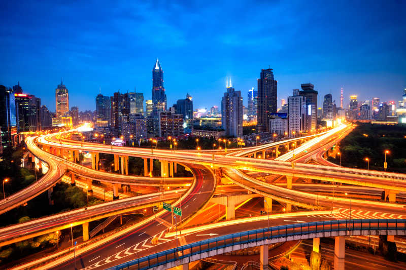 上海城市夜景