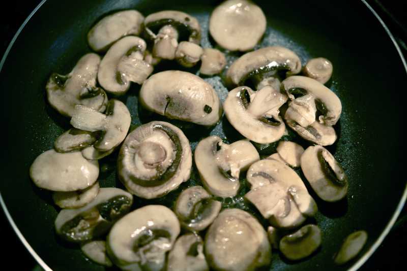 炒香蘑菇