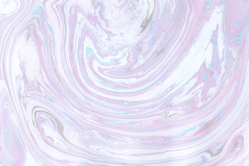白色和淡紫色的大理石抽象纹理背景