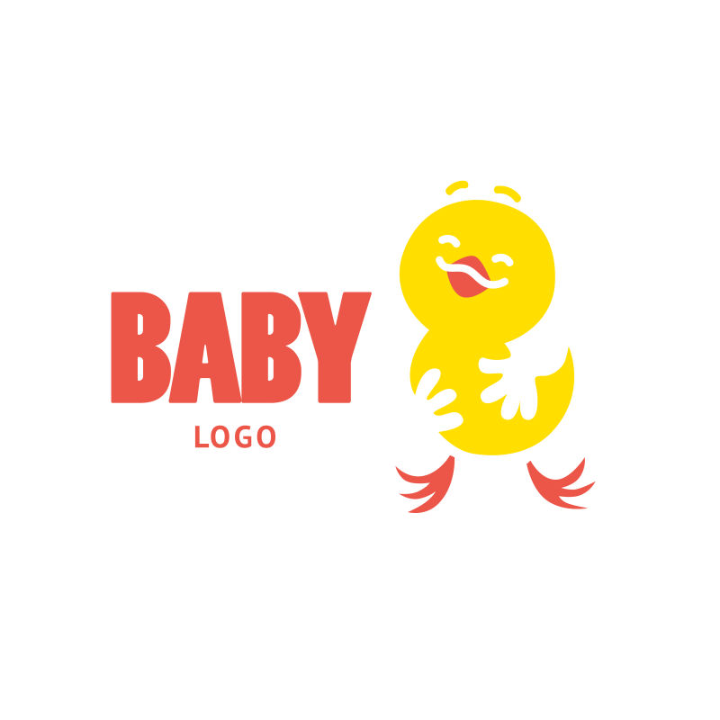 矢量的婴儿主题logo设计