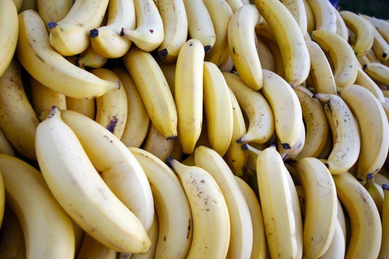 新鲜成熟的香蕉
