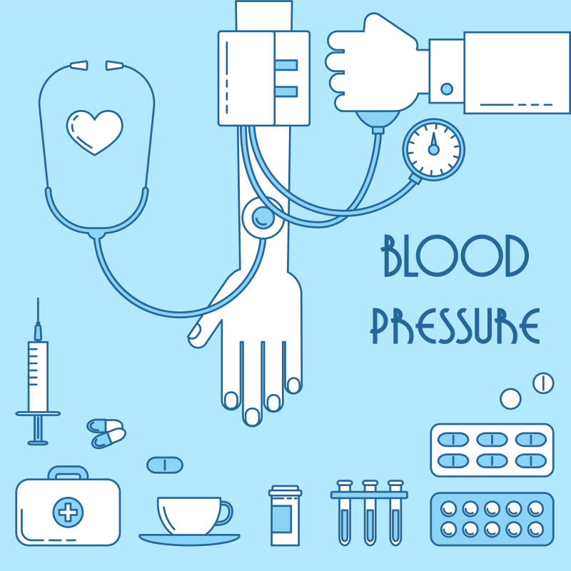 健康医疗插图矢量设计