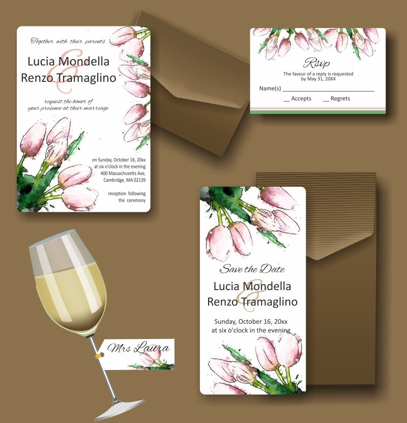 抽象矢量花卉装饰的设计卡片背景