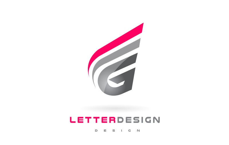 矢量创意G字母logo设计
