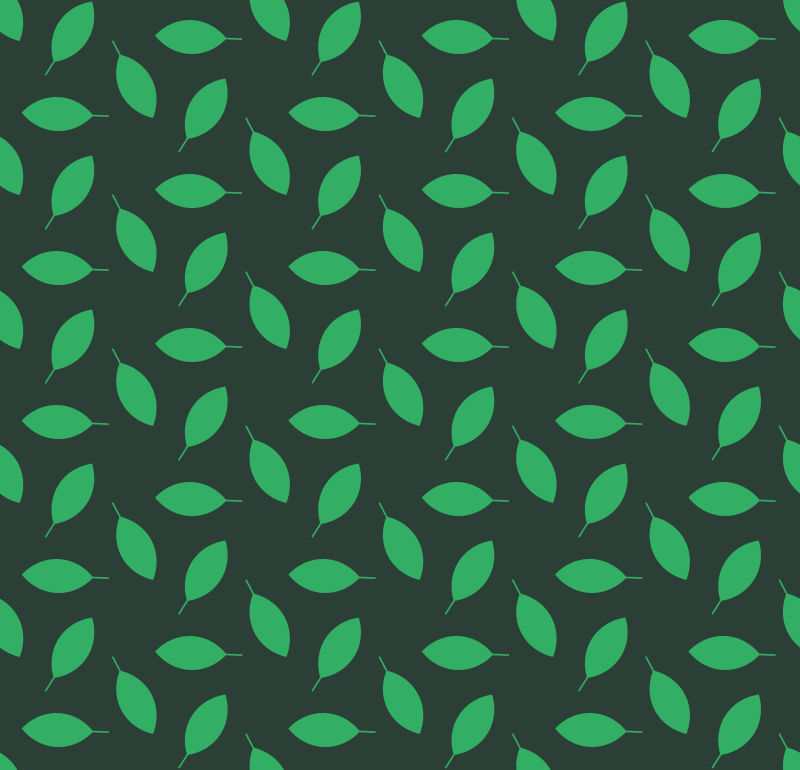 矢量的绿色树叶图案背景设计