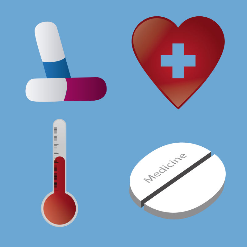 矢量的献血概念创意插图设计