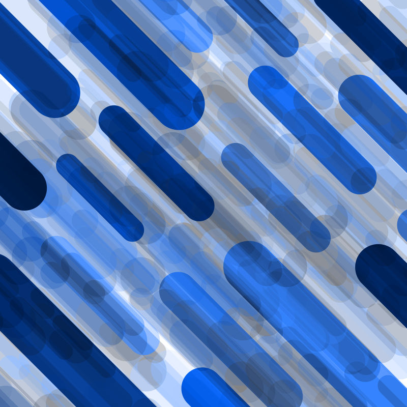 抽象矢量蓝色几何线条背景