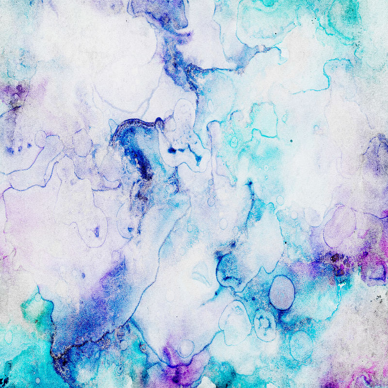 抽象水彩背景-肮脏的模式-粉色抽象背景-青绿色背景