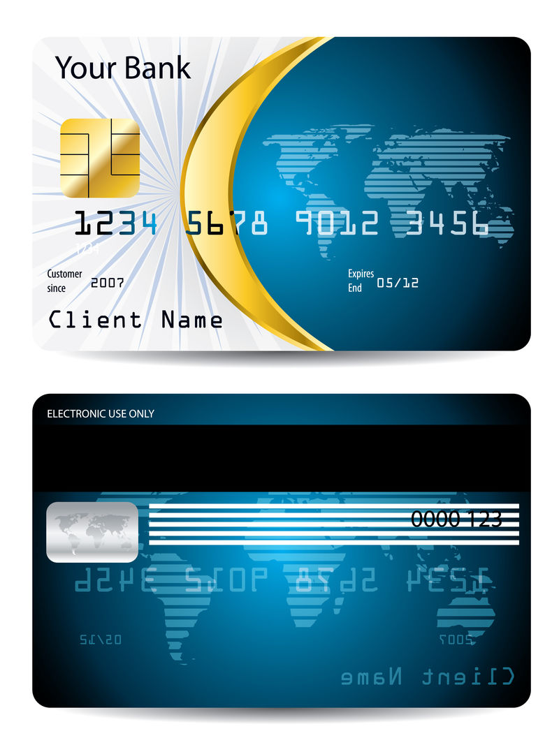 金字信用卡设计