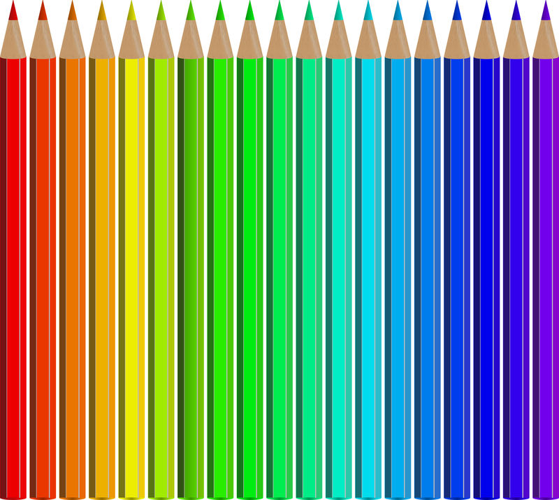 一套彩色铅笔