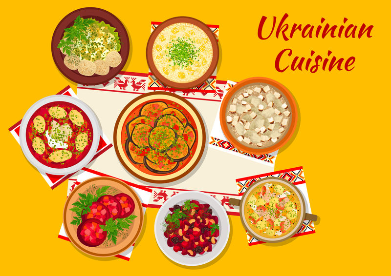 乌克兰菜国宴菜标志