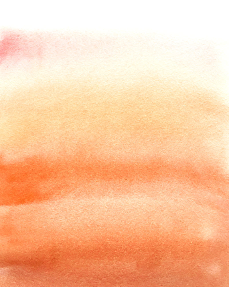 抽象的橙色纹理背景-色彩在纸上飞溅