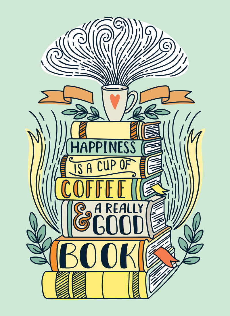 幸福是一杯咖啡是一本好书