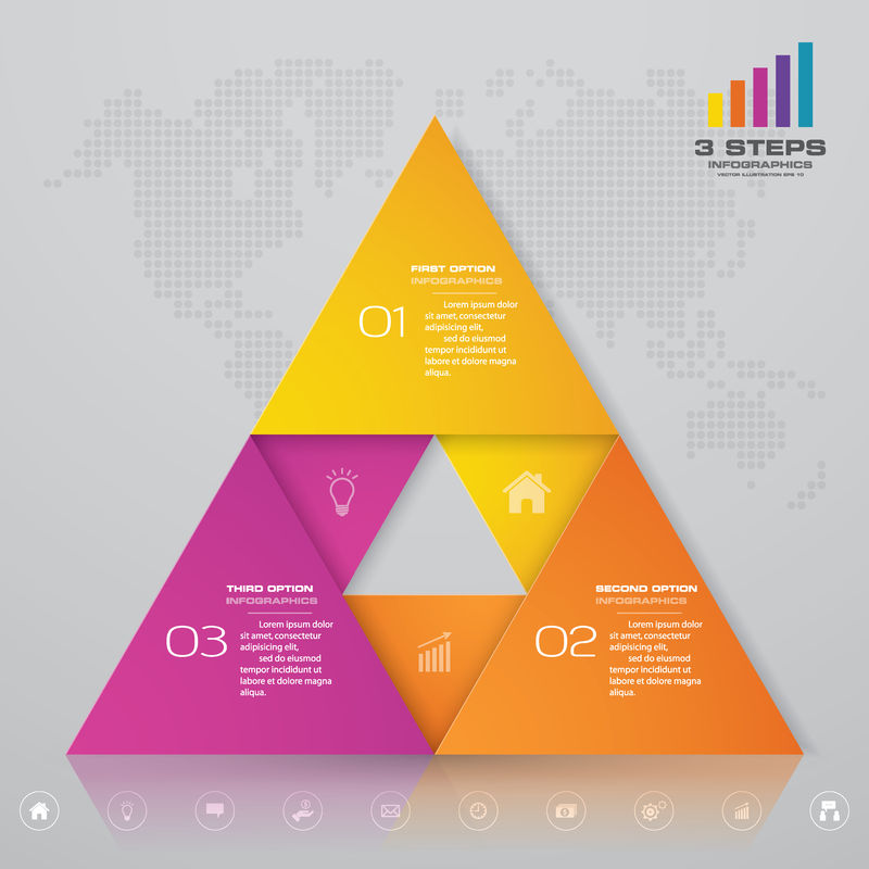 演示图信息图形元素矢量