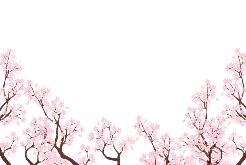 春樱粉色背景
