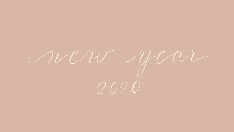 2020新年版式设计矢量