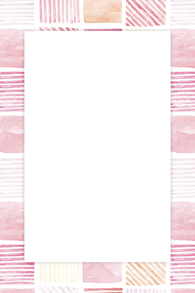 粉色几何无缝图案背景向量