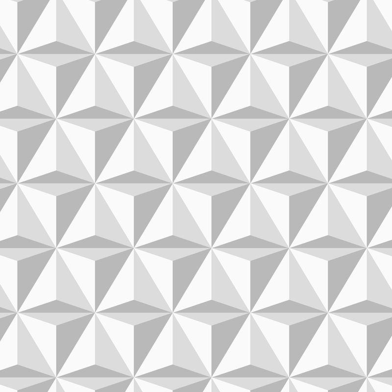 现代风格的三角形3D几何图案矢量灰色背景