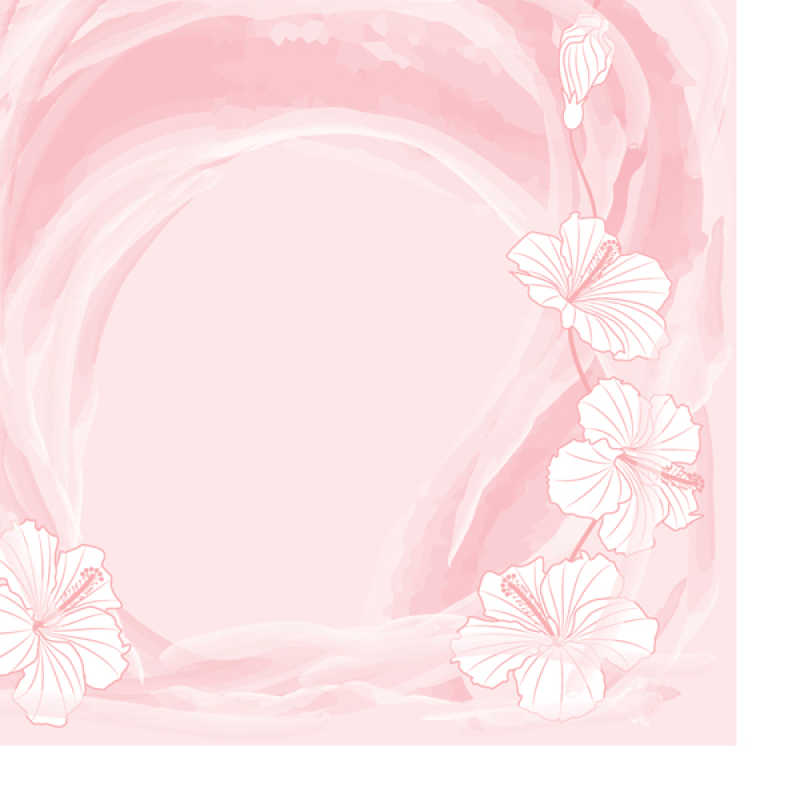 矢量粉色花卉插图背景