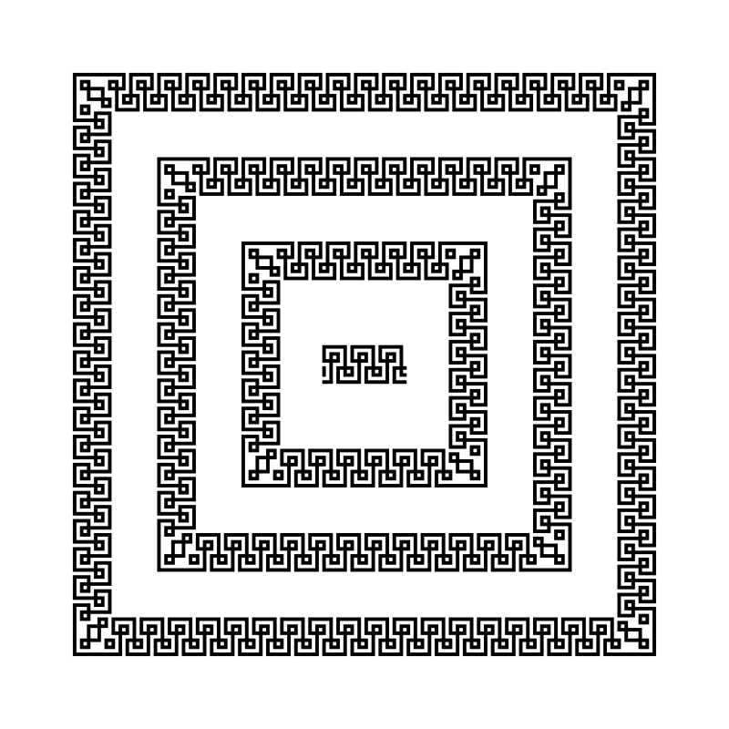 正方形镂空纹理背景