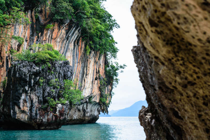 美丽的峡谷风景